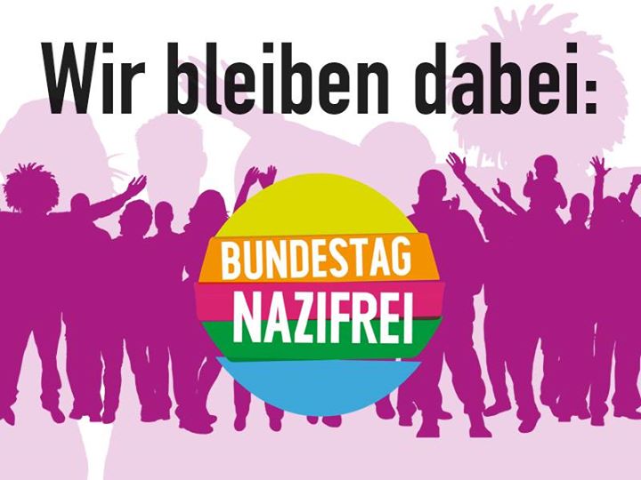 Gegen die faschistische Gefahr im Bundestag! Gegen die AfD!